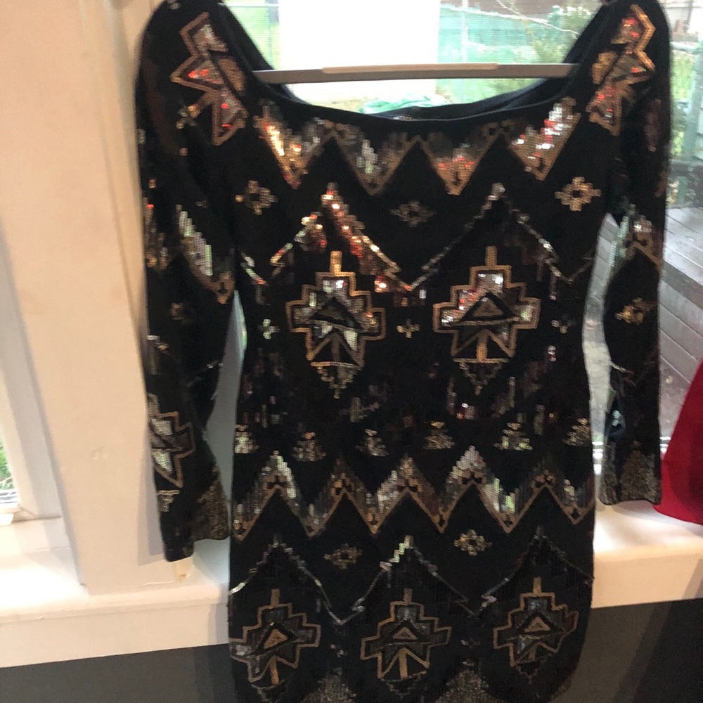 Slim snug fitting dress